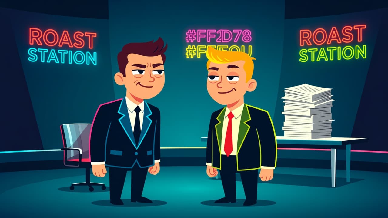 ‘Light Workload’ Now Officially a Crisis — Culture satirical illustration by Roast Station