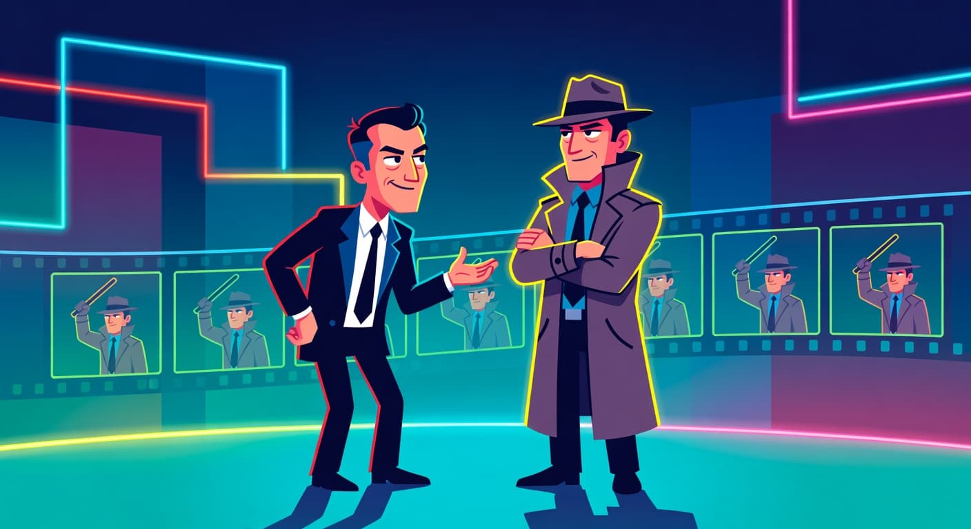Mubi Bankrolls Refn's Maniac Cop for Neon Slow-Mo — Entertainment satirical illustration · MEDIUM tier · Roast Station editorial