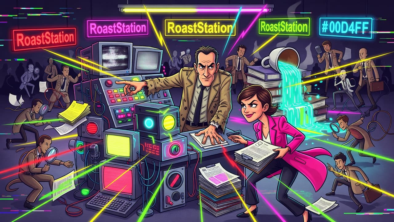 Staggering Audit: 70-Plus Detectives Deployed for Swift Rehearsal — Celebrities satirical illustration by Roast Station