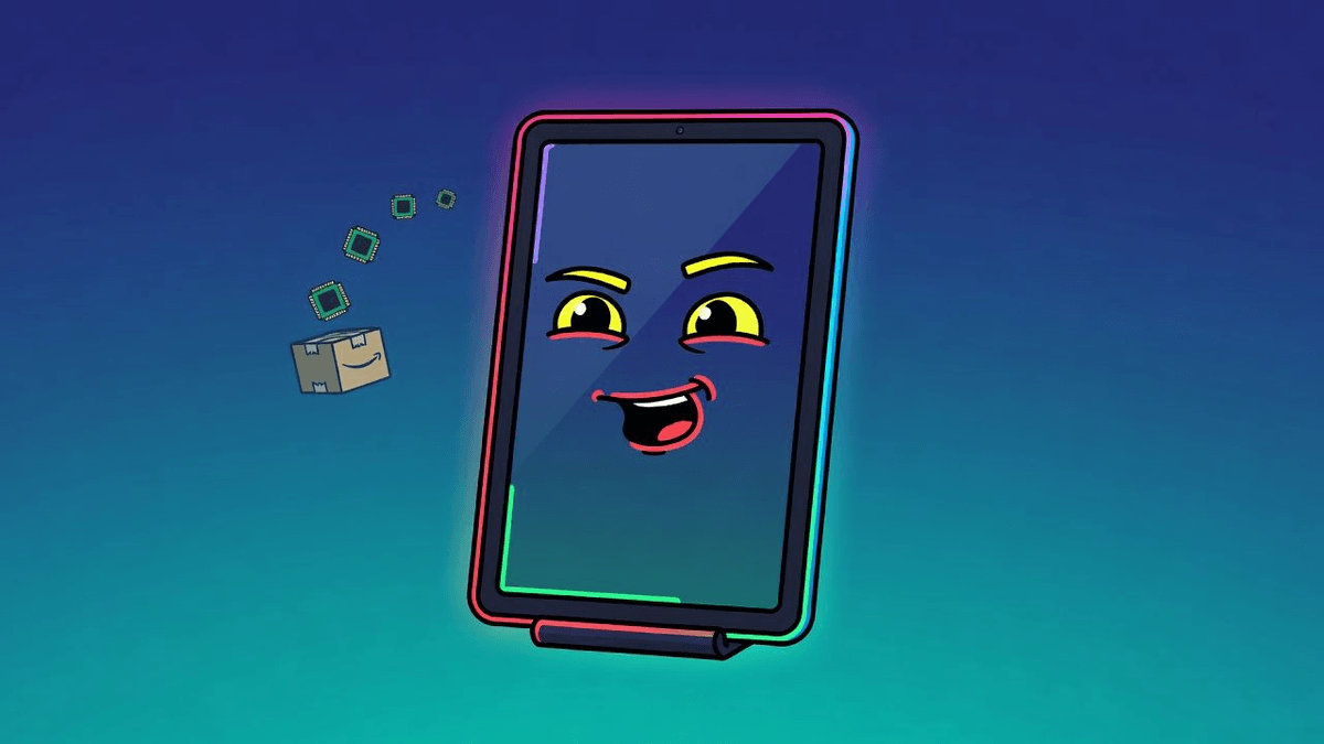 Amazon's Fire Tablet Quietly Swaps 3GB for 4GB — Tech satirical illustration by Roast Station