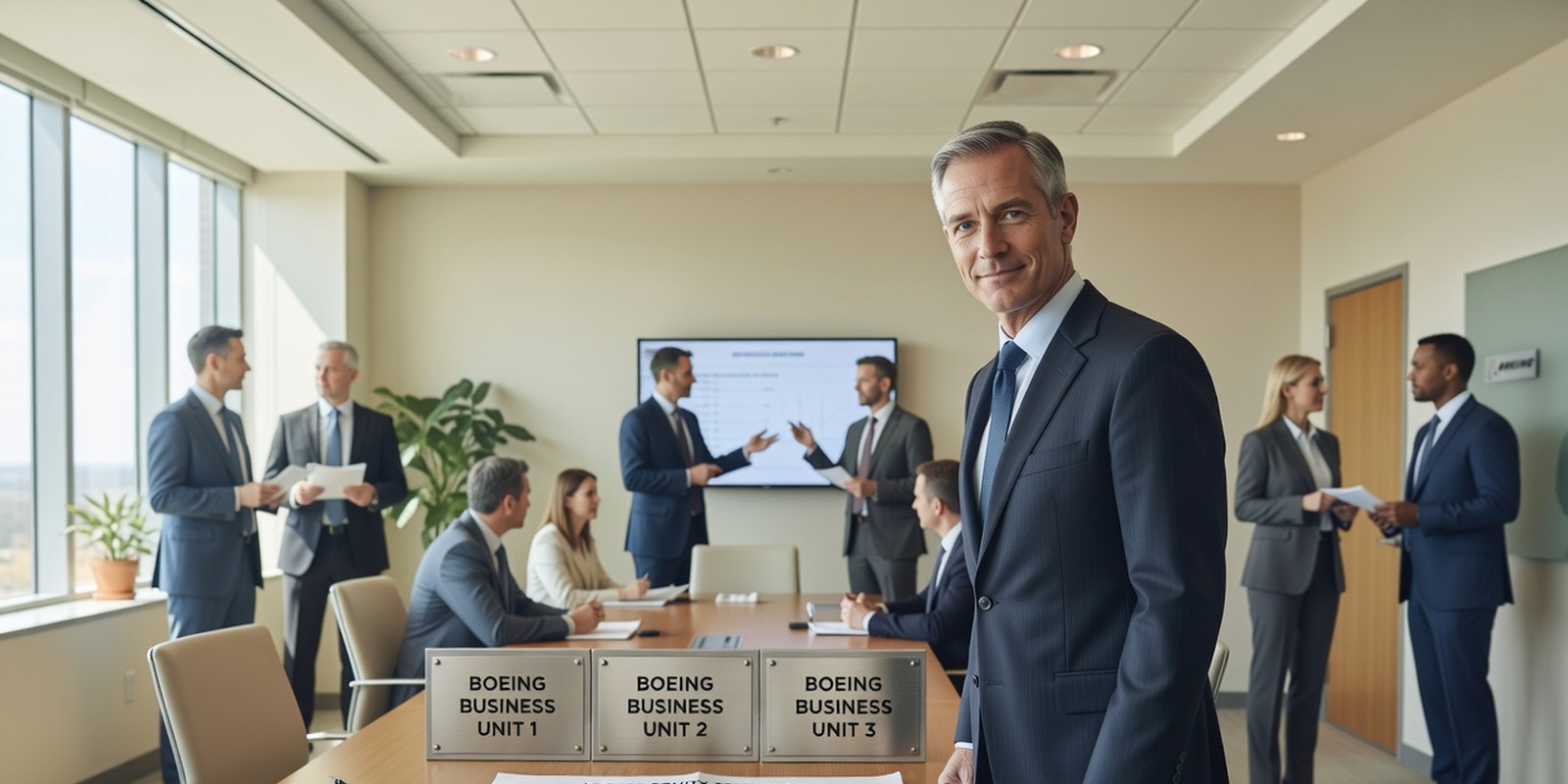 Boeing Handed Archer Three Businesses for Equity — Finance satirical illustration by Roast Station