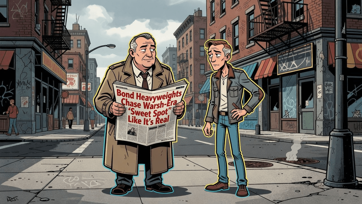 Bond Heavyweights Chase Warsh-Era 'Sweet Spot' Like It's Real
