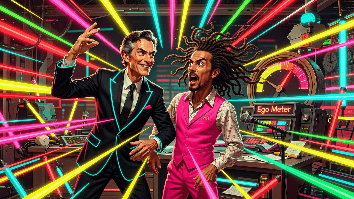 Ego Meter Spikes as Penn Dreads Award Ceremonies — Entertainment satirical illustration by Roast Station