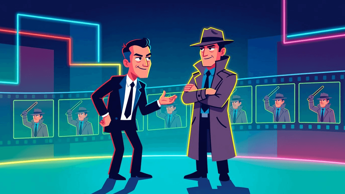 Mubi Bankrolls Refn's Maniac Cop for Neon Slow-Mo — Entertainment satirical illustration by Roast Station