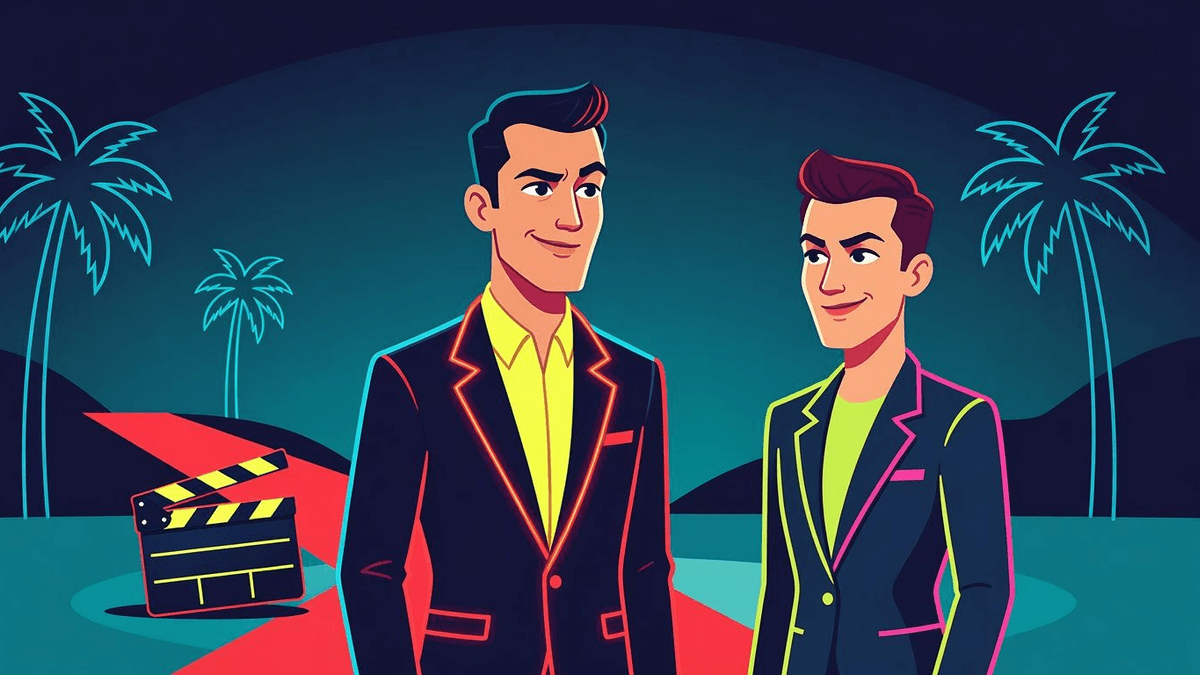 Neon's Seventh Palme Streak Turns Cannes Into a One-Shop Stop — Entertainment satirical illustration by Roast Station