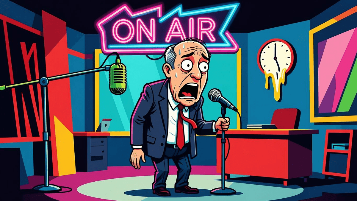 Reuters Business: Where Excitement Goes to Die — World satirical illustration by Roast Station