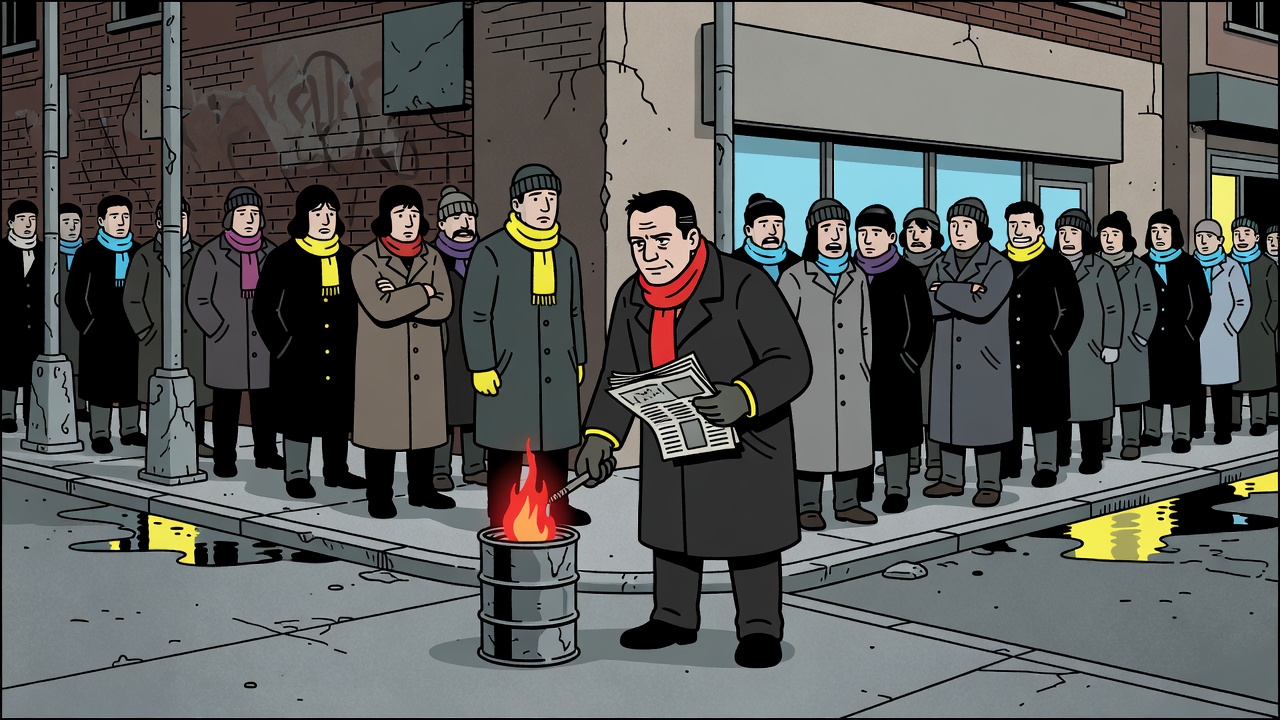 Russia's Gas Lines Torch the 'Totally Normal' Wartime Story