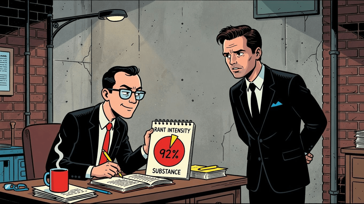 Sebastian Stan's Cannes Anti-Trump Rant Audited — Entertainment satirical illustration by Roast Station