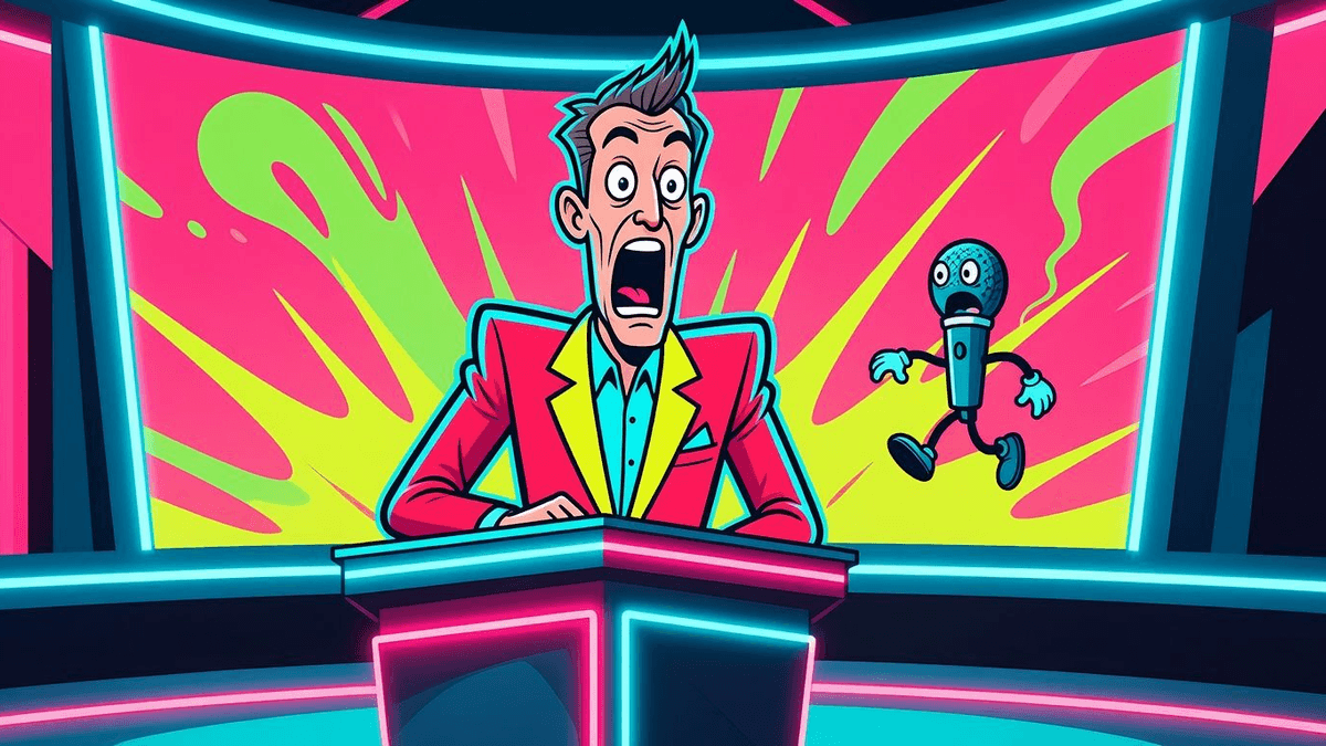 USA Today: Breaking the News... of Being News — Sports satirical illustration by Roast Station